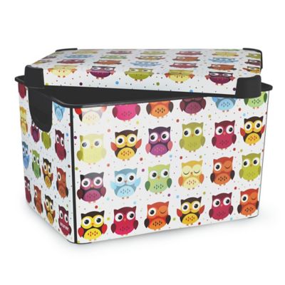 Bright Owl Storage Tote image()