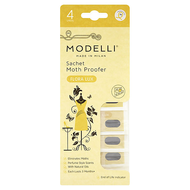 Modelli Sachet Moth Proofer Flora Lux Offers Protection For Up To 3 Months 