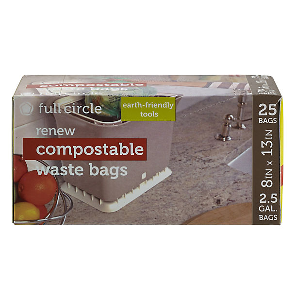 25 Full Circle Fresh Air Compostable Waste Bags image()