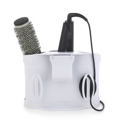 Style Station PRO Hairdryer & Straighteners Storage Holder - White image(2)