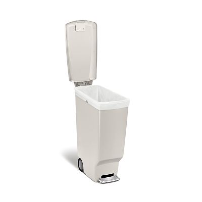 Simplehuman Kitchen Pedal Bin 40L Stone Lakeland   24930 2