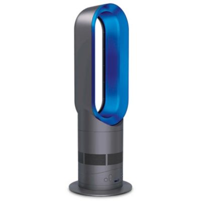 Dyson AM05 Hot and Cool Fan Heater, Blue/Iron | Lakeland