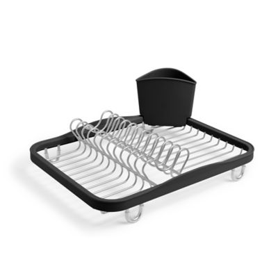 Umbra Sinkin In Sink Dish Drainer Rack - Black image(2)