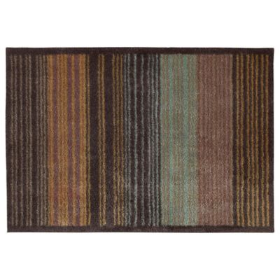 Super-Absorbent UK-Made Gradient Stripe Turtle Mat | Lakeland