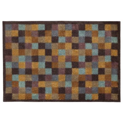 Turtle Super-Absorbent Indoor Floor & Door Mat Tiles - 85 x 59cm image()