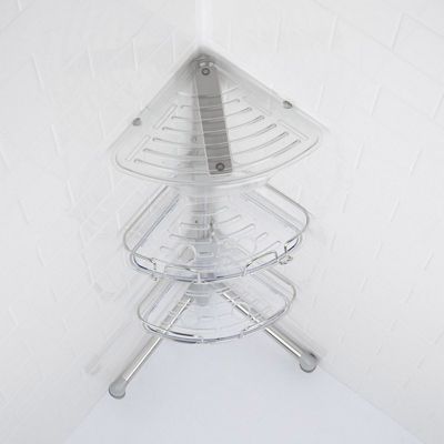 OXO Good Grips Slide and Lock Standing Shower Caddy image(7)