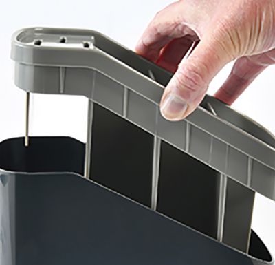 ILO Sink Cutlery Holder and Drainer Grey - (Image 3)