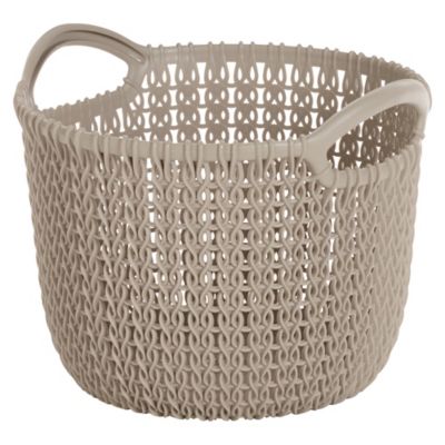 Extra Small Knit-Effect Basket Dune image(1)