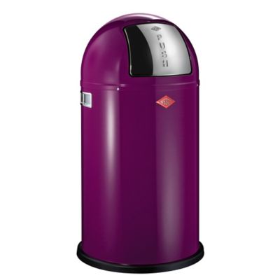 Wesco Pushboy Bin 50L, Purple Lakeland