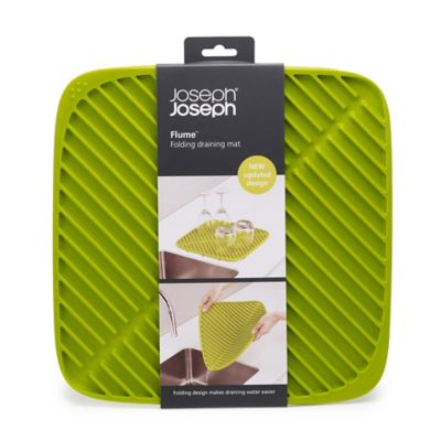 Joseph Joseph Flume Folding Draining Mat Small Green image(2)