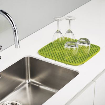Joseph Joseph Flume Folding Draining Mat Small Green image(5)