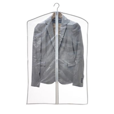 6 Clear Zip-Up Garment Bags image(3)