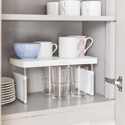 StoreMore Adjustable Shelf Riser | Lakeland