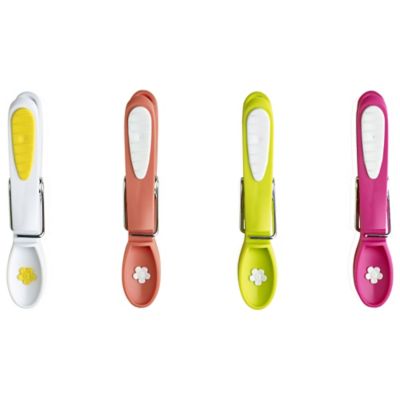 20 Pink & Green Flower Soft Grip Clothes Pegs Lakeland