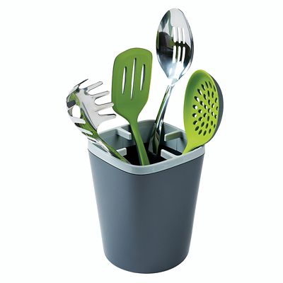 ILO Kitchen Utensil Holder, Grey Lakeland