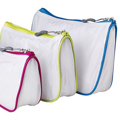 Travelon Set of 3 Assorted Mesh Travel Pouches - (Image 3)