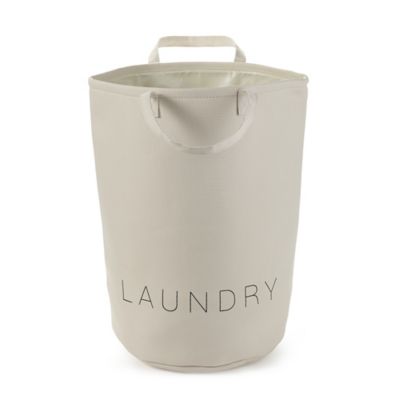 standing laundry tote