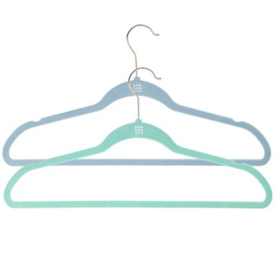 4 Space Saving Non-Slip Hangers – Ocean image(3)
