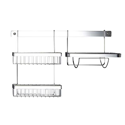 Hahn Metro Chrome 91cm Wall Rail 90091 image(4)