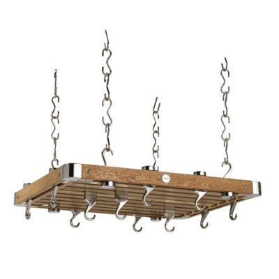 Hahn Oak Rectangular Ceiling Rack 45262 image(1)