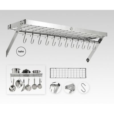 Hahn Chrome 90cm Wall Rack 40807 image(2)