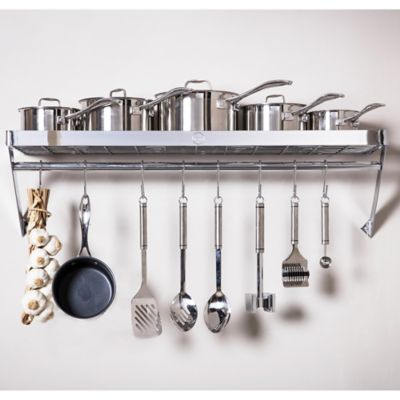 Hahn Chrome 90cm Wall Rack 40807 image(4)