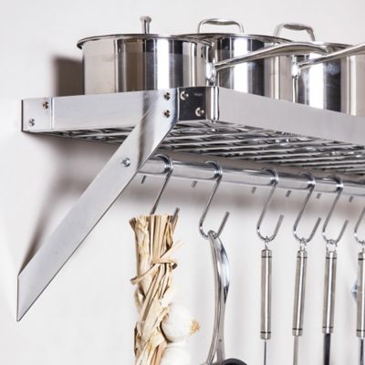 Hahn Chrome 90cm Wall Rack 40807 image(5)