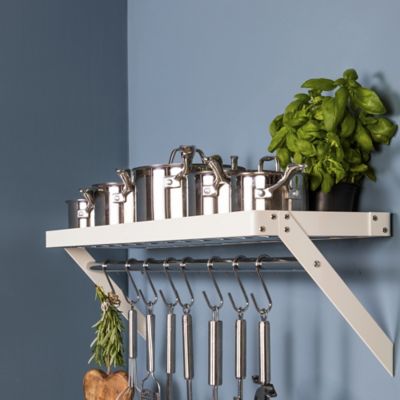 Hahn Ivory 90cm Wall Rack 60807 image(3)