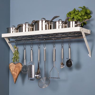 Hahn Ivory 90cm Wall Rack 60807 image(4)