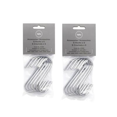 Hahn 12 S-Shaped Hanging Hooks 41205 image(1)