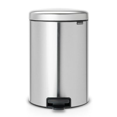 Brabantia newIcon Pedal Bin 12L, Matt Steel Lakeland