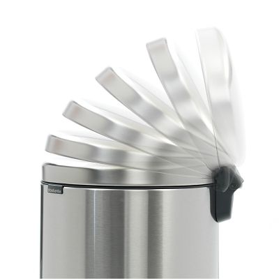 Brabantia NewIcon Pedal Bin - Matt Steel Fingerprint Proof 30L image(6)