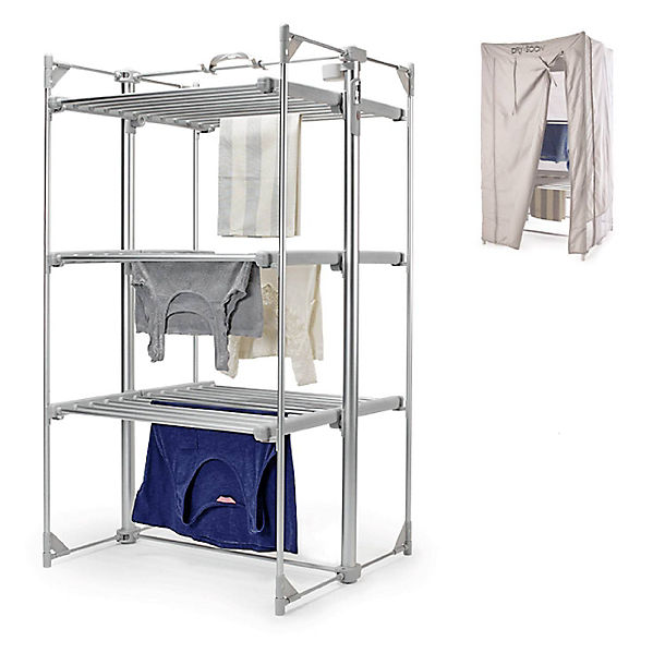 Dry:Soon Deluxe 3-Tier Heated Airer and Cover Bundle image(1)