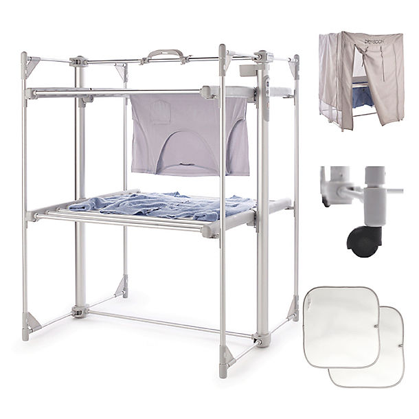 Dry:Soon Deluxe 2-Tier Heated Airer and Full Accessories Offer image(1)