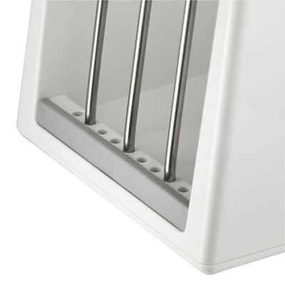 ILO Adjustable Chopping Board Storage Rack White and Grey image(5)