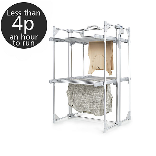 Dry:Soon Mini Deluxe 2-Tier Heated Airer image(1)