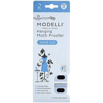 Modelli Hanging Moth Proof Aqua Lux 2 Pack Lakeland