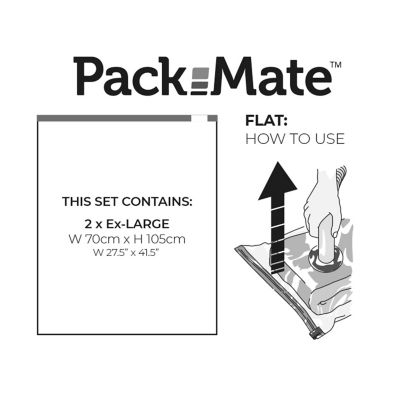 2 Packmate Extra Large Flat Vacuum Bags image(5)