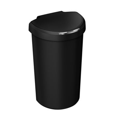 simplehuman® 40 Litre Semi-Round Sensor Bin, Black image(1)