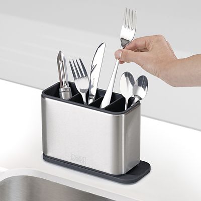 Joseph Joseph Surface Stainless Steel Cutlery Drainer image(4)