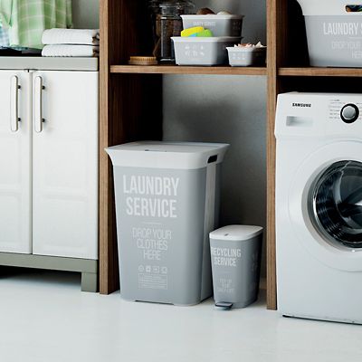 Laundry Service Lidded Laundry Hamper 60L image(2)