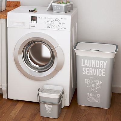 Laundry Service Lidded Laundry Hamper 60L image(4)