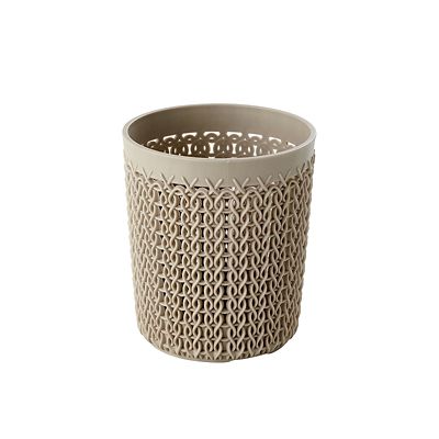 Curver Knit Effect Storage Pot Dune image(1)