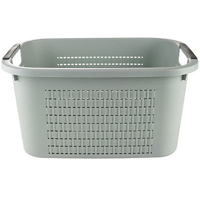 Lakeland Lattice Effect Laundry Basket 22l Mint Green Lakeland