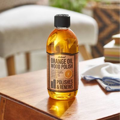 Lakeland Orange Oil Wood Furniture Polish 500ml image(3)