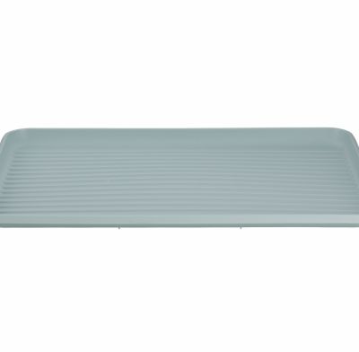 Lakeland Deco Stainless Steel Dish Drainer with Teal Drip Tray image(3)