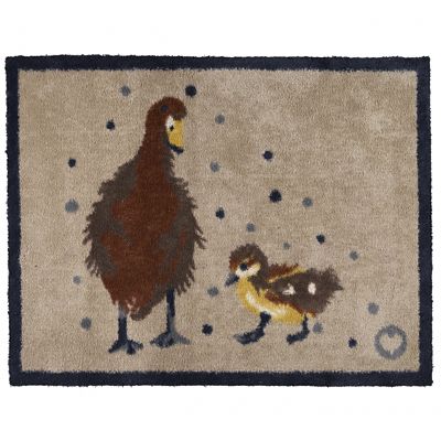 Hug Rug Anti-Slip Indoor Door Mat Duck Family 85 x 65cm
