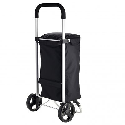 Easy Load City Shopper Folding Shopping Trolley 36L Black image(6)