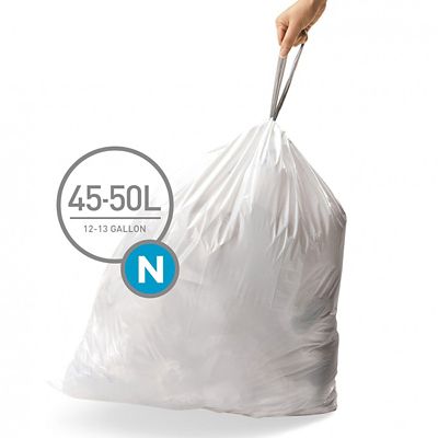 Simplehuman Size N Custom Fit Bin Liners 4550L Lakeland