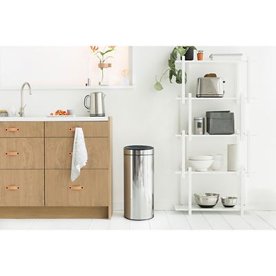 Brabantia Touch Bin New - Brilliant Steel 30L  - (Image 2)